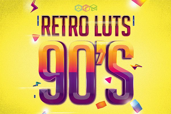 【调色预设】33组90年代复古怀旧电影LUTs调色预设 Triune Digital – Retro 90’s LUTs
