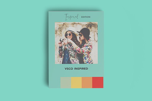 【LR预设】54款 VSCO 色彩灵感人像旅拍摄影后期调色Lightroom手机版预设 VSCO Inspired Mobile Lr Presets