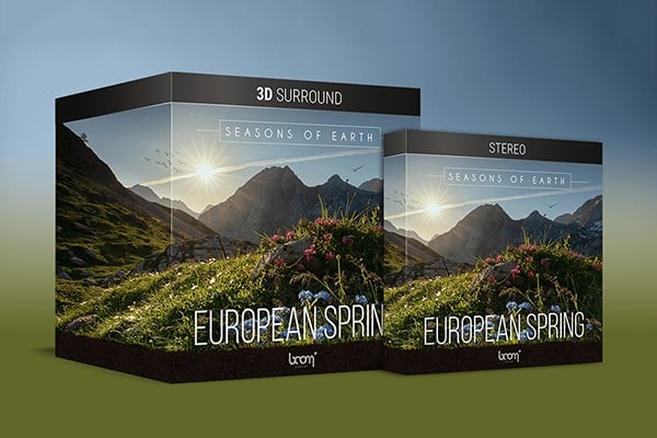 【配乐音效】118个欧洲春季野外大自然乡村虫鸣鸟叫溪流环境音效 Seasons Of Earth – European Spring