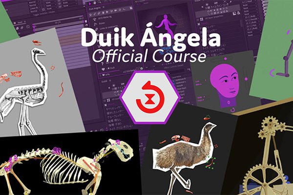 【AE脚本】二维卡通角色骨骼绑定MG动画工具 Duik Angela v17.1.11 Win/Mac中文版