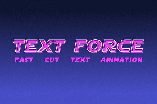 【AE脚本】根据音频自动生成快闪文字标题动画 Text Force v1.9.0 +使用教程