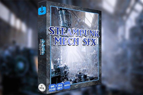 【配乐音效】1061个未来科幻蒸汽朋克机甲机械金属音效 Steampunk Mech SFX