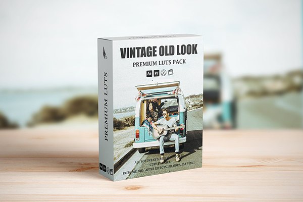 【调色预设】8款复古电影风格低饱和度回忆摄影调色预设 Retro Vintage Film Look LUTs
