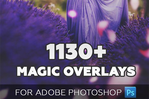 【图片素材】1133种摄影后期装饰散景彩虹气泡火花羽毛粒子音符花瓣等照片装饰叠加素材 1130+ Magic Overlays