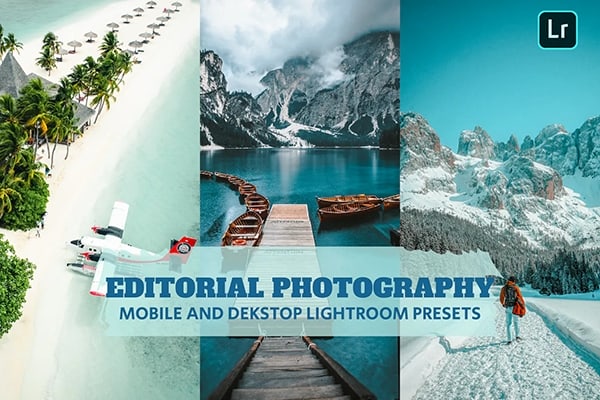 【LR预设】7款户外旅拍电影风光摄影调色Lightroom预设 Editorial Photho Lightroom Presets Dekstop Mobile