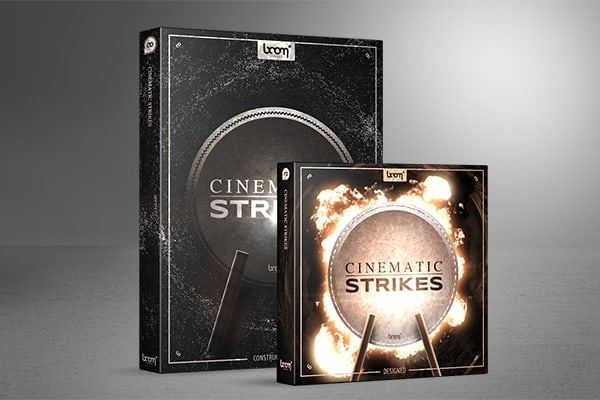 【配乐音效】4100个磅礴震撼宏伟大气电影大片鼓点打击乐背景音效 Boom Library – Cinematic Strikes