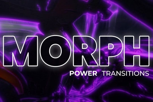 【达芬奇模板】扭曲抖动变形发光转场预设 Power Morph Transitions