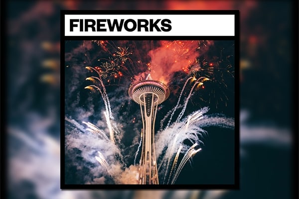 【配乐音效】21个鞭炮烟花升空爆炸人群欢呼庆祝音效 Big Room Sound – Fireworks