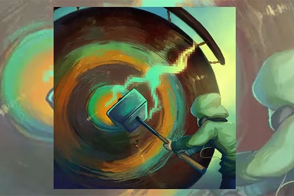 【配乐音效】346个锣鼓击打金属碰撞拉弦共鸣震动合成音效 Metal Groans Slams