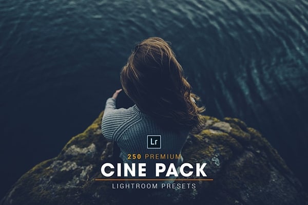 【LR预设】250款专业人像旅拍风光摄影色彩增强调色Lightroom预设 250 Premium Cine Lightroom Presets