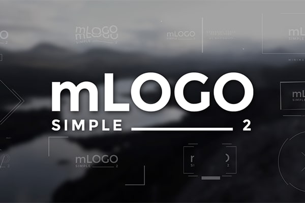 【FCPX插件】30个优雅简洁Logo标志片头动画 motionVFX – mLogo Simple 2