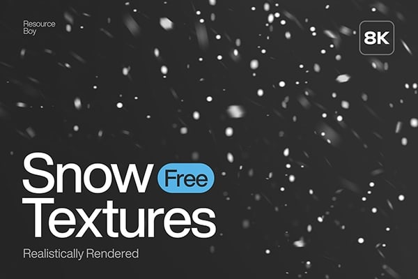 【图片素材】100种8K分辨率冬天下雪雪花飘舞创意叠加图片素材 100 Snow Textures