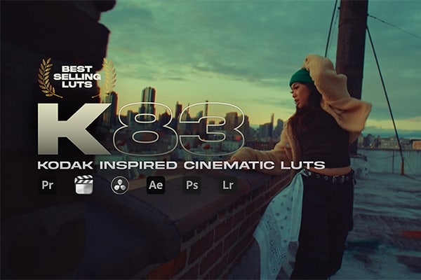 【调色预设】20组大师级电影胶片美学色彩模拟柯达2383调色预设 K83 – Kodak 2383 Inspired Cinematic LUTs