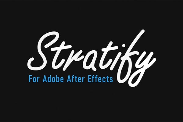 【AE脚本】图层偏移交错排列工具 Stratify v1.4.1 汉化版 +使用教程