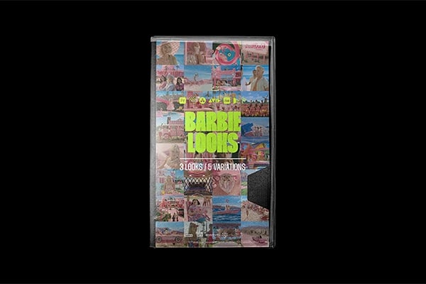 【调色预设】15款芭比粉电影鲜艳色彩风格化颜色分级LUT调色预设 Tropic Colour – Barbie Looks