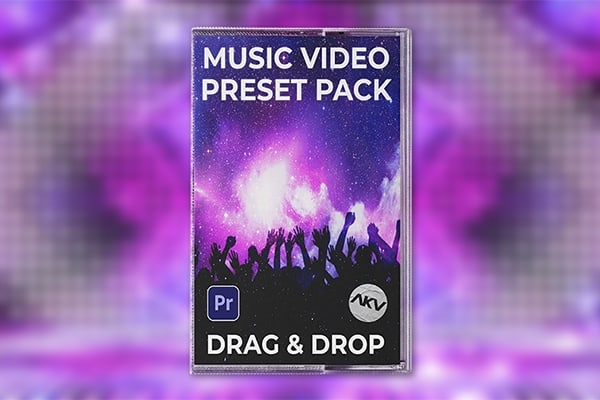 【PR预设】75种动感MV音乐视频转场和特效 AKV Studios – Music Video Essentials Pack