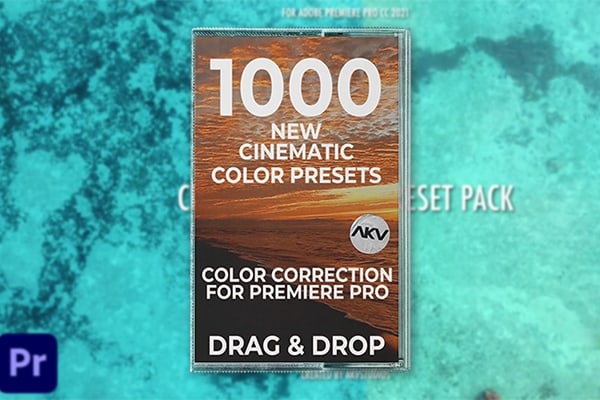 【PR预设】1000种多风格大气电影视频调色PR预设 AKV Studios – 1000+ Cinematic Color Presets