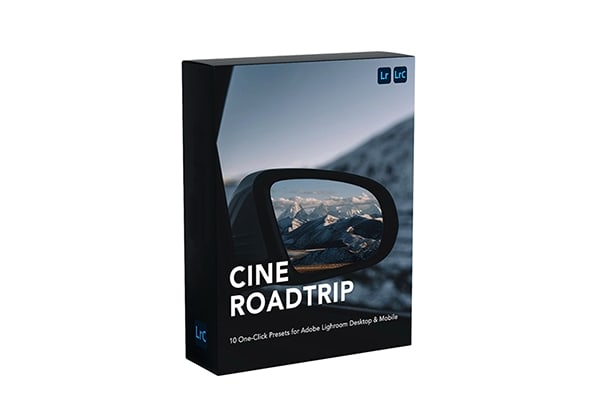 【LR预设】10款公路旅行电影风光摄影调色Lightroom预设 Urbexmode – Cine  Roadtrip Presets Pack