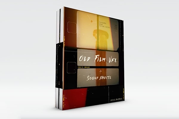 【4K视频素材】70个复古老电影胶片遮罩灼烧闪烁颗粒叠加动画+音效 Vintage Film VFX+SFX