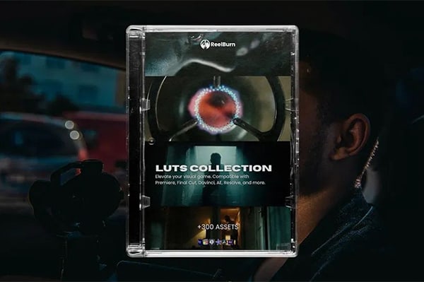【调色预设】287款电影大片胶片复古艺术美学视频LUT调色滤镜合集 ReelBurn – Luts Collections