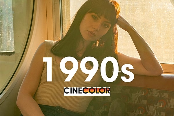 【调色预设】10款20世纪90年代复古摄影照片色彩LR预设LUT调色预设 Cine Color – 1990s