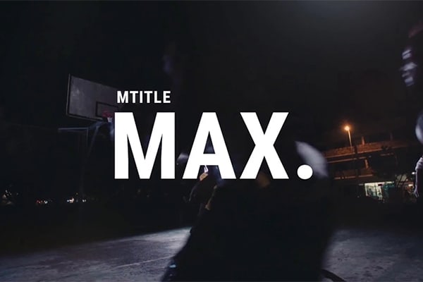 【FCPX插件】30种简约时尚大尺寸文字标题简介字幕排版动画 motionVFX – mTitle MAX