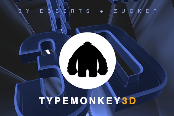 【AE脚本】真实三维立体文字标题排版空间翻转组合动画 TypeMonkey3D v1.02 汉化版 +使用教程