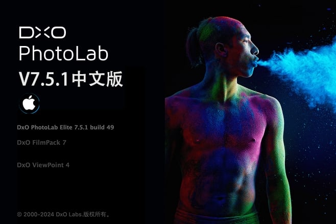 【软件】专业RAW图像后期处理智能降噪软件 D.x.O PhotoLab v7.5.1 Build 49 Mac中文版