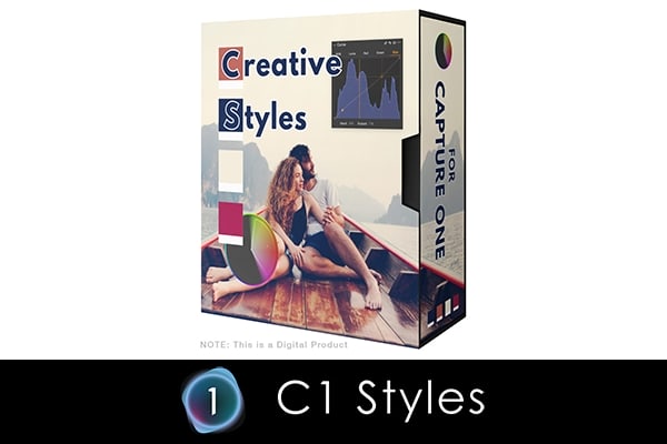 【C1预设】50款创意风格婚礼肖像旅行摄影Capture One调色分层样式及画笔 Alex on RAW – Creative Styles