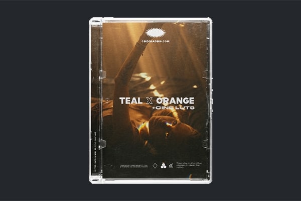 【调色预设】5款流行蓝绿青橙色好莱坞电影风格化调色LUT预设 CineGrading +Cine Teal & Orange LUTs