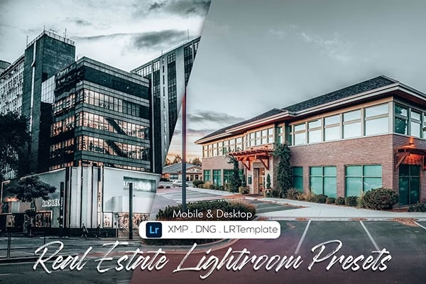 【LR预设】8款房产建筑摄影宣传展示效果调色Lightroom预设 Real Estate Lightroom Presets