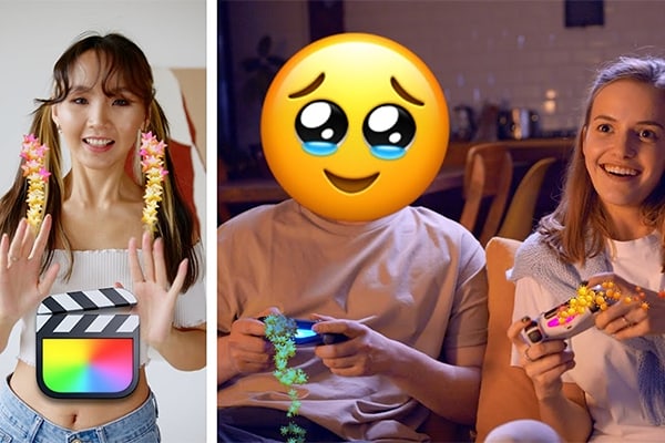 【FCPX插件】39种魔法闪光粒子表情符号视频叠加效果转场动画 funwithstuff – Emojisplosion