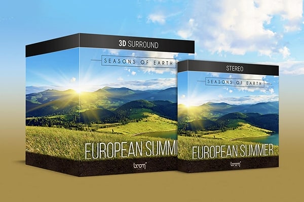 【配乐音效】115种欧洲夏天户外鸟兽蝉鸣雷雨热风大自然环境无损音效 Seasons of Earth – European Summer