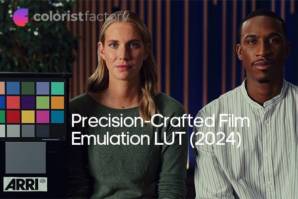 【调色预设】柯达Vision3 500T 电影胶片仿真复古色彩模拟调色LUT预设 Colorist Factory – Precision-Crafted Film Emulation LUT (2024)