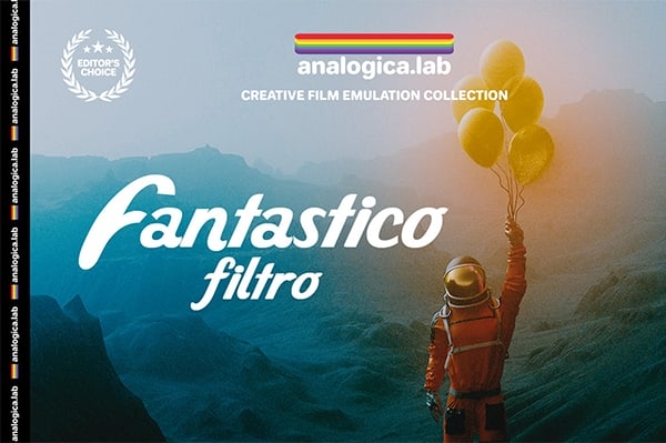【调色预设】温暖柔和神秘梦幻电影胶片模拟摄影调色LUT预设 Analogica Lab – Fantastico Filtro