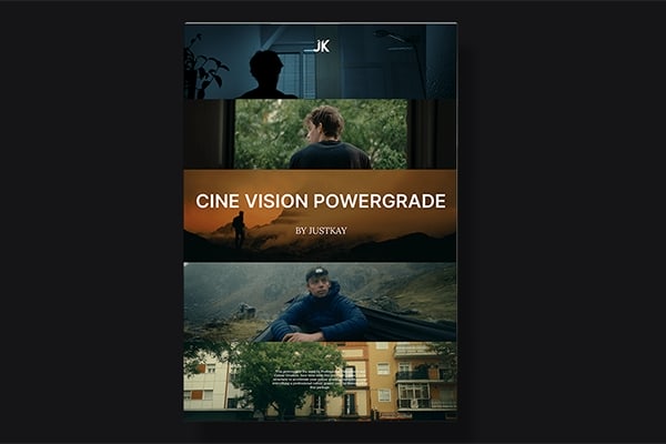【调色预设】复古电影柯达富士胶片色彩LUT调色达芬奇节点预设 Justkay – Sony Cinevision Powergrade