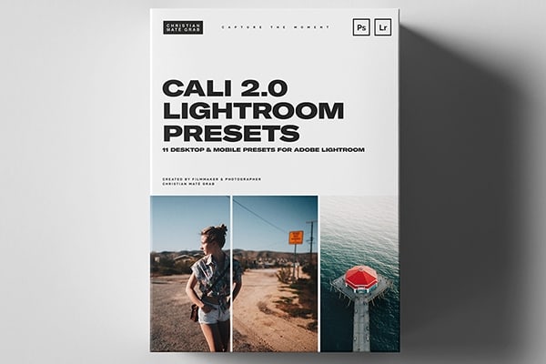 【LR预设】11款户外风光旅拍人像电影色调摄影后期Lightroom预设 Christian Mate Grab – Cali 2.0 Lightroom Presets (Mobile+Desktop)