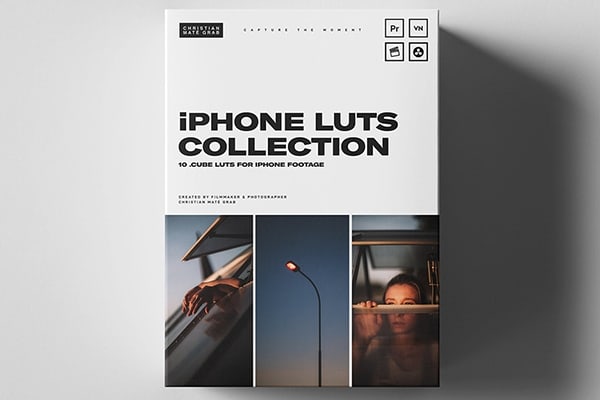【调色预设】10款iPhone 14/15 手机摄影电影视觉调色LUT预设 Christian Mate Grab – iPhone Cinematic LUTs