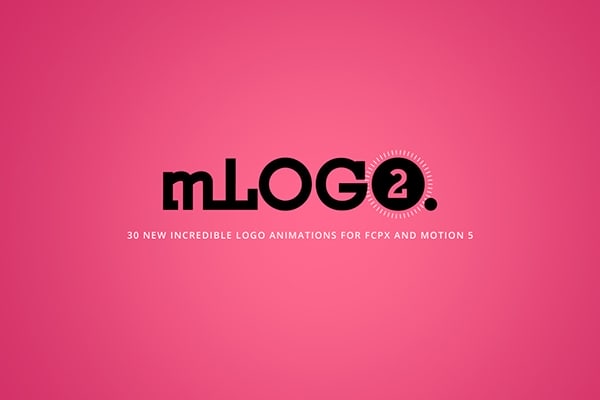 【FCPX插件】30个Logo徽标开场片头标志展示动画预设 motionVFX – mLogo 2