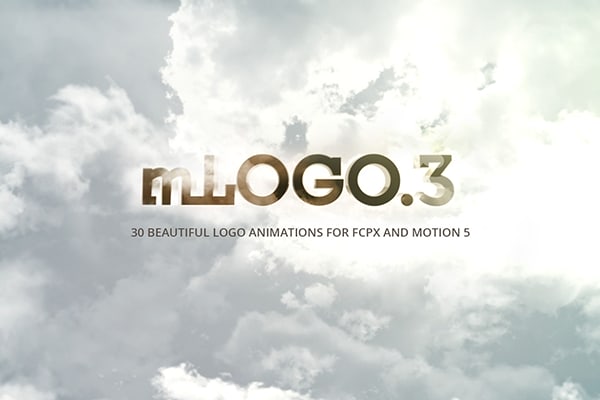 【FCPX插件】30个Logo徽标开场片头标志展示动画预设 motionVFX – mLogo 3