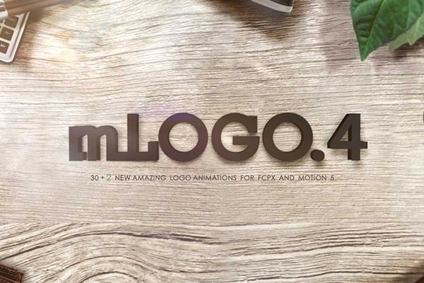 【FCPX插件】32个Logo徽标开场片头标志展示动画预设 motionVFX – mLogo 4