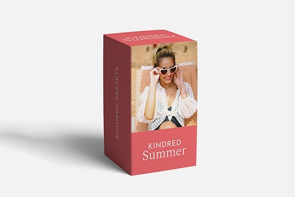 【LR预设】清爽明亮鲜艳通透夏季人像婚纱旅拍摄影Lightroom调色预设 Kindred – Summer