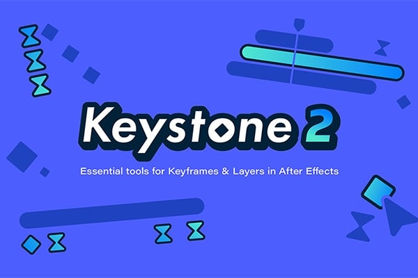 【AE脚本】关键帧复制粘贴对齐镜像拉伸调节控制工具 Keystone v2.0.2