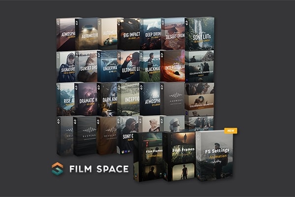 【调色/音效】大气磅礴电影级视频制作后期调色配乐音效合集包 Film Space – The Ultimate Master Bundle
