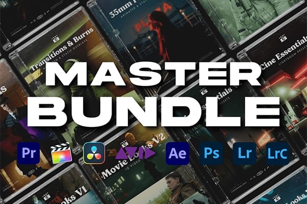 700+复古电影视频叠加特效转场音效LUT调色预设素材合集包 Cinegrams – Master Bundle
