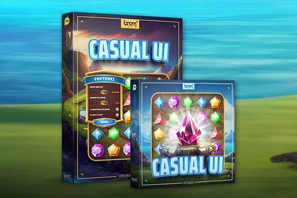 【配乐音效】3745种休闲娱乐游戏UI交互界面操作使用无损音效 Boom Library – Casual UI