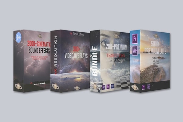 8500+终极电影制作人转场调色视频音效素材合集包 Complete Bundle // 8500+ Tools for Filmmakers