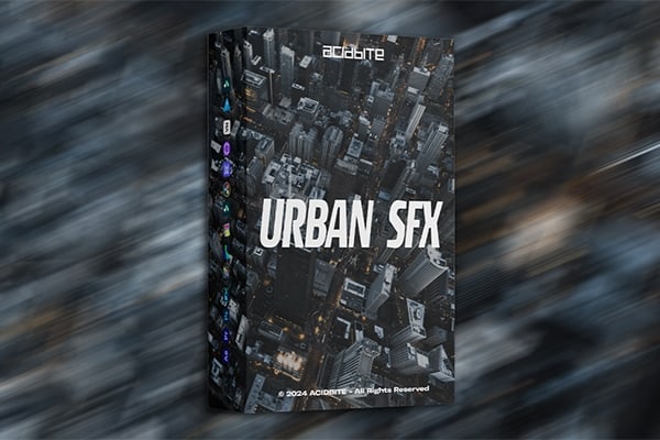 【配乐音效】140个城市街头紧张悬疑气氛渲染电影背景环境转场音效 Acidbite – Urban SFX