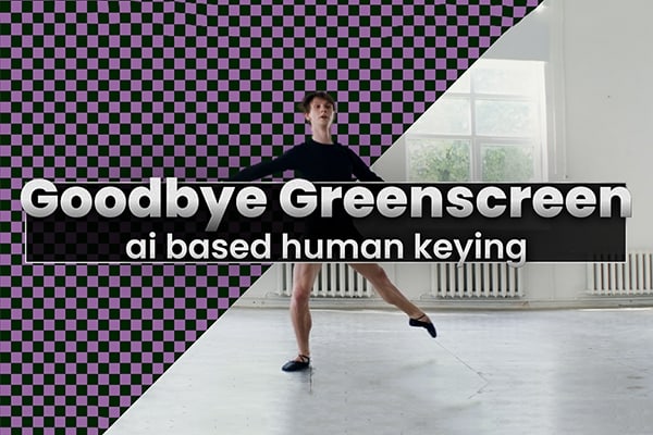 【AE/PR插件】人工智能视频背景遮罩抠像颜色键控插件 Goodbye Greenscreen v1.14.11 Mac版 +使用教程