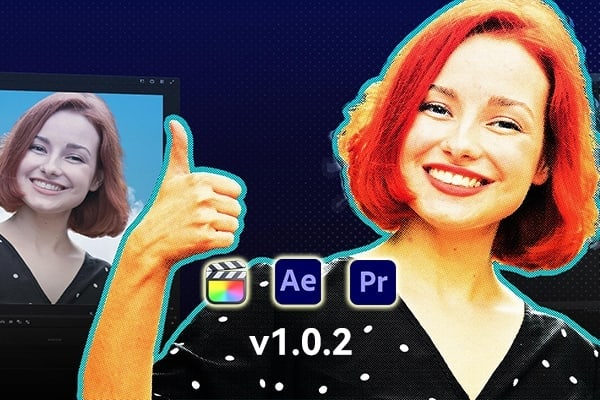 【AE/PR/FCPX插件】视频背景分离智能抠像擦除工具 Background Remover v1.0.2